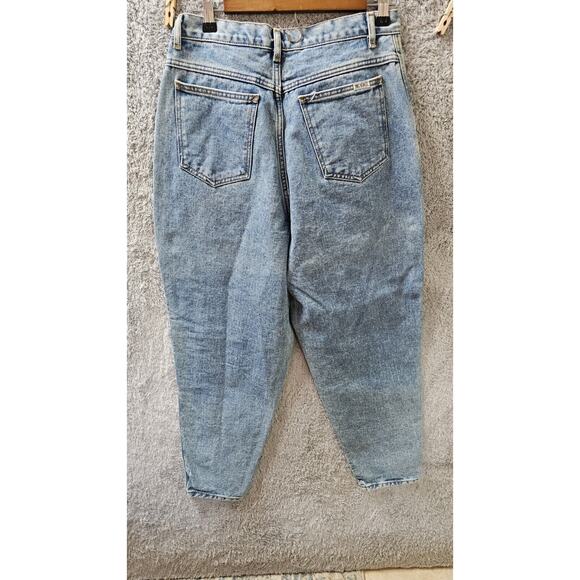 Bill Blass Paper Bag Jeans VTG 80s Hi Rise Mom Women 14 Pleated Baggy‎ 29x 29 - Picture 3 of 6